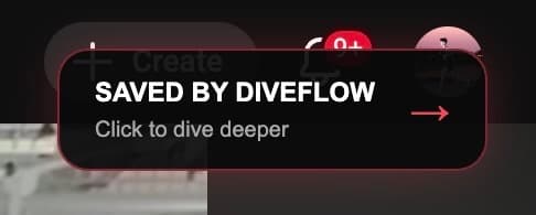 Saved by DIVEFLOW confirmation